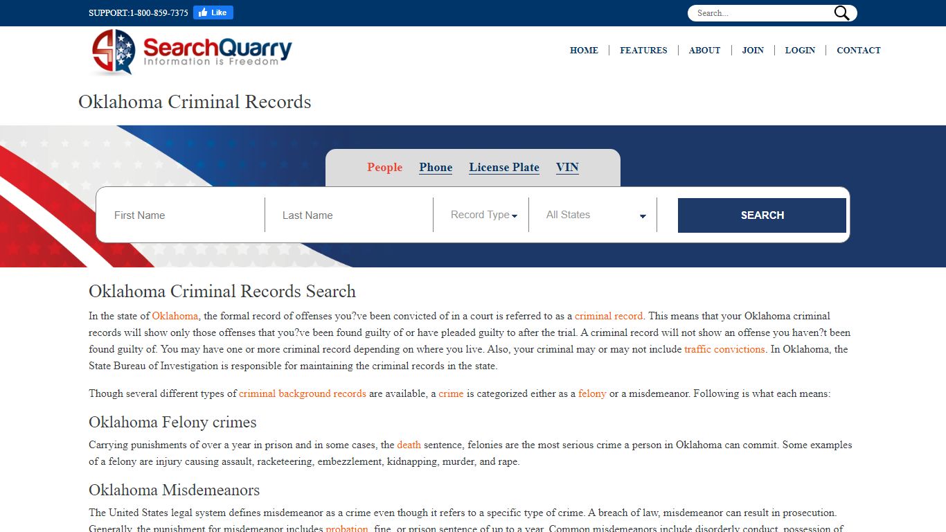Free Oklahoma Criminal Records | Enter a Name & View Criminal Records